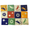 Fliesenset Gecko & Sterne 12 Fliesen