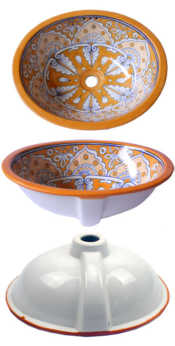 3-02-507 - Waschbecken Talavera mango 44x36cm