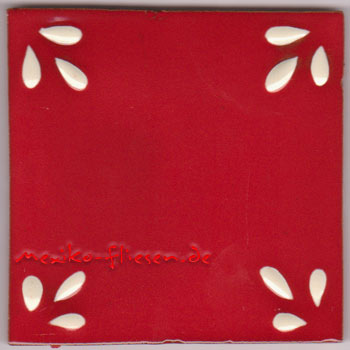5-2-20-04 - Relief-Serie 10x10 Bellis fondo rojo