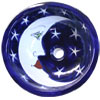 Waschbecken rund, 36cm, Luna