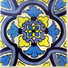 Handbemalte Fliese 15x15 - Resino