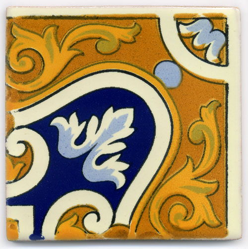 5-2-33-177 - Eckfliese 10x10 - Azquina Flamenco