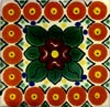 Handbemalte Fliese 10x10 - Florencia