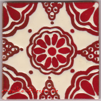 5-2-20-03 - Relief-Serie 10x10 Lace Rojo