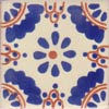 Handbemalte Fliese 5x5, Madrid
