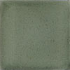 Handbemalte Fliese 5x5 - greenish