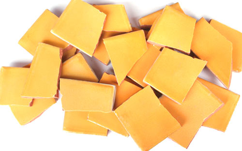 M-3633-900 - Mosaikfliesen, Bruchfliesen, 900g - mango gewaschen