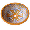 Waschbecken Talavera mango 44x36cm
