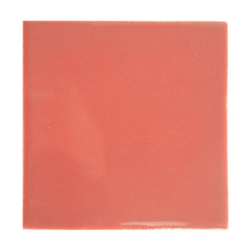 9-8-3661 - Handbemalte Fliese 10x10 - altrosa dunkel