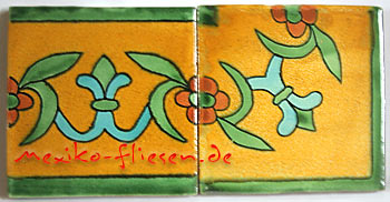 Eckfliese 10x10 Lilia Mostaza