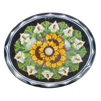 Waschbecken oval, mittelgroß, Lilia y Giralsoles - kleine Mängel