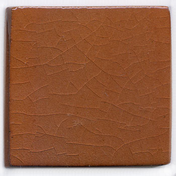 9-8-3416 - Handbemalte Fliese 5x5 - terracotta