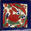 Handbemalte Fliese 5x5 - Wachtel