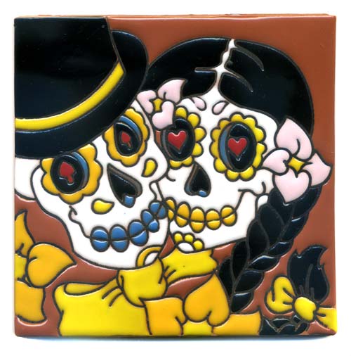 5-2-3710 - Relief-Fliese 10x10 - Enamorados