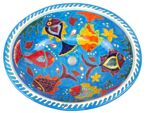 3-04-505 - XL-Waschbecken oval Aquarium