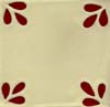 Outdoor Relief-Fliese - 10x10 - Bellis rojo
