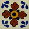 Handbemalte Fliese 5x5, Seville