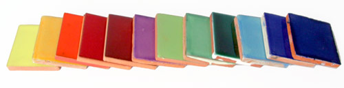 Fliesenset Regenbogen 5x5