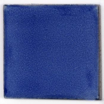 9-8-3414 - Handbemalte Fliese 5x5 - blau gewaschen
