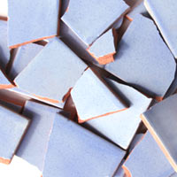 Mosaikfliesen, Bruchfliesen, 900g - aqua