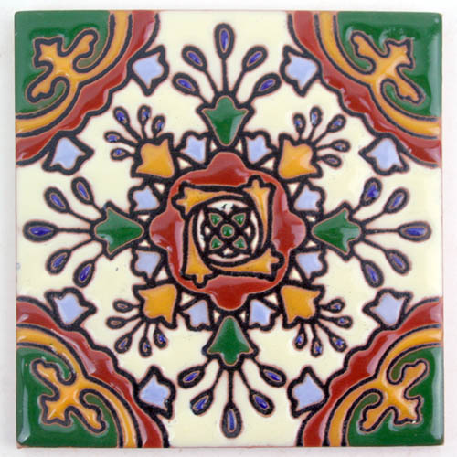 9-24-020 - Relief-Fliese 10x10 Copo de Nieve