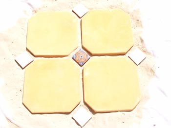 Handbemalte Fliese 5x5, Navajo
