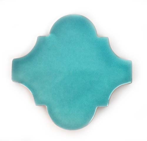 9-8-4005 -  Fliese - 10,5x11 cm Espanola englischblau