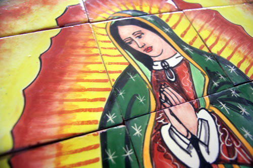 Mural 5x6 - Virgen de Guadalupe, bunt