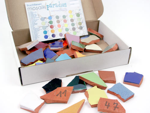 M-36 - Beispielbox Fliesenbruch - alle Farben
