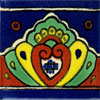 Handbemalte Fliese 5x5, Caribe 31