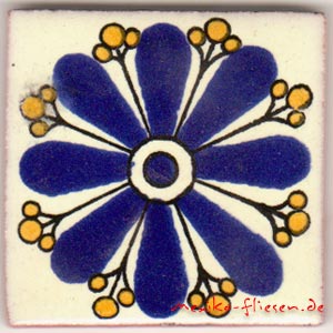 9-13-58 - Handbemalte Fliese 5x5 - Caliz