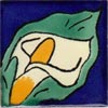 Handbemalte Fliese 5x5 - Aro