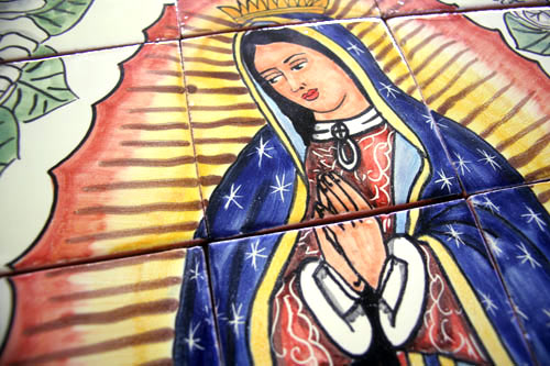 Mural 5x6 - Virgen de Guadalupe, hell