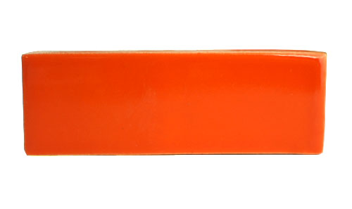 Riemchen 3,3 x 10 cm, pumpkin orange