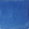 Handbemalte Fliese 10x10 - blau gewaschen