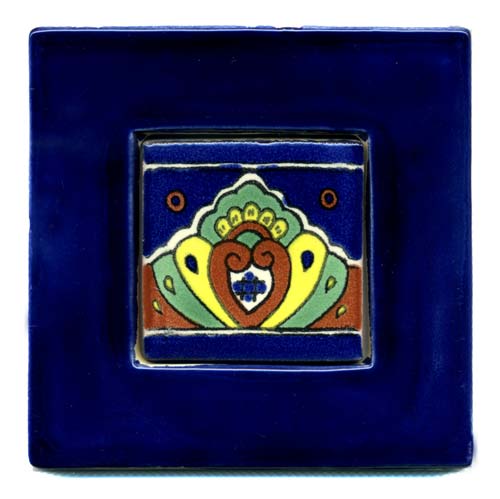 Handbemalte Fliese 5x5, Caribe 31