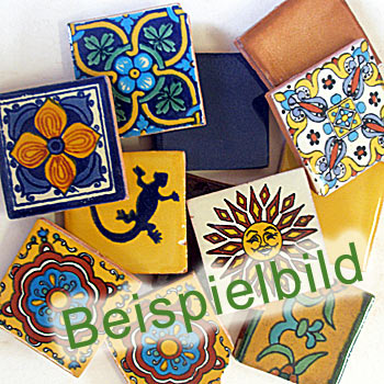 10 Fliesen B-Ware 5x5cm