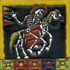 Relief-Fliese 15x15 - Rodeo-Skelett