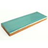 Riemchen 3,3 x 10 cm, turqueza gewaschen