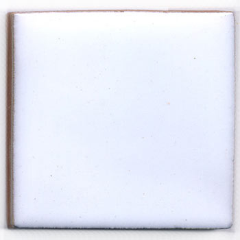 9-8-3445 -  Handbemalte Fliese 5x5 - blanco puro