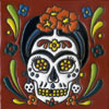 Relief-Fliese 15x15 - Frida