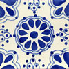 Handbemalte Fliese 15x15 - Lace Azul