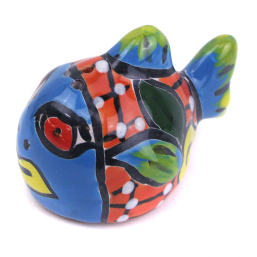 71-06-02N - Salzstreuer, Pfefferstreuer Fisch, naranja