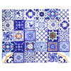 Fliesenset 30 Stück - Morelos - blau-weiß Mix 10,6x10,6cm