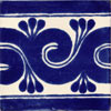 Handbemalte Fliese 10x10  - Ola
