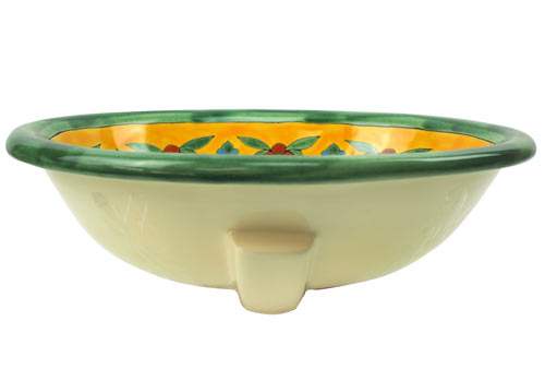  Waschbecken oval mittel - Lilia Mango