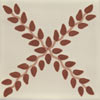 Handbemalte Fliese 10x10 - Arbor TC