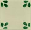 Outdoor Fliese - 10x10cm - Bellis verde